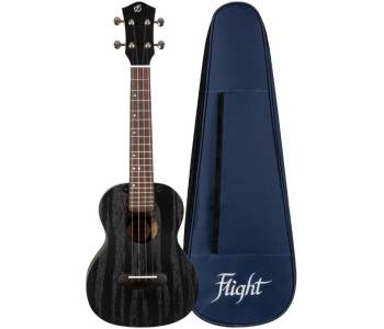 FLIGHT DUC400 Ash Black - Укулеле концерт ~ Серия Flight supernatural FLIGHT DUC400 Ash Black - Укулеле концерт ~ Серия Flight supernatural