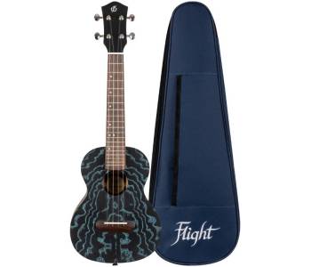 FLIGHT DUC400 Ash Blue - Укулеле концерт ~ Серия Flight supernatural FLIGHT DUC400 Ash Blue - Укулеле концерт ~ Серия Flight supernatural