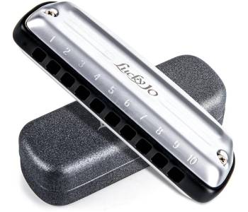 EASTTOP LUCKY 10 BLACK COMB - Губная гармоника диатоническая EASTTOP LUCKY 10 BLACK COMB - Губная гармоника диатоническая