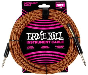 ERNIE BALL 6469, 5.49м - Инструментальный кабель