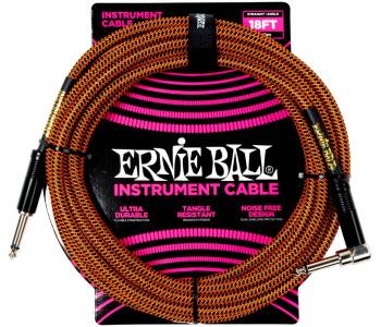ERNIE BALL 6471, 5.49м - Инструментальный кабель