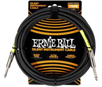 ERNIE BALL Silent 6473, 6.1м - Инструментальный кабель