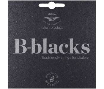 AQUILA 180U - Струны для укулеле сопрано и концерт ~ Серия Aquila b-blacks AQUILA 180U - Струны для укулеле сопрано и концерт ~ Серия Aquila b-blacks