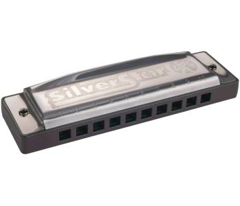 HOHNER Silver Star A-major - Губная гармоника диатоническая ~ Серия Hohner silver star