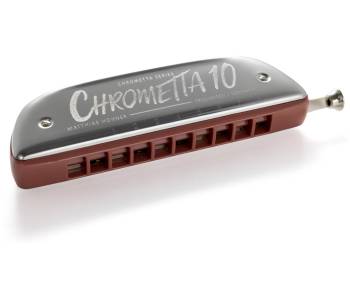 HOHNER Chrometta 10 C Color Edition - Губная гармоника хроматическая ~ Серия Hohner chrometta HOHNER Chrometta 10 C Color Edition - Губная гармоника хроматическая ~ Серия Hohner chrometta