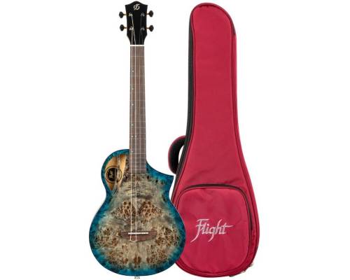FLIGHT AVIATOR Galaxy Baritone BL CE - Укулеле баритон ~ Серия Flight royal FLIGHT AVIATOR Galaxy Baritone BL CE - Укулеле баритон ~ Серия Flight royal