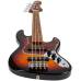 FLIGHT Mini JB SB - Бас-гитара уменьшенная ~ Серия Flight rock FLIGHT Mini JB SB - Бас-гитара уменьшенная ~ Серия Flight rock