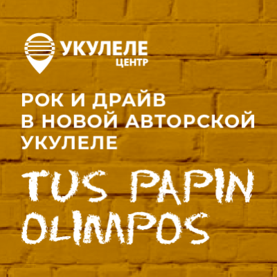 Новая авторская панк-укулеле Flight x Папин Олимпос